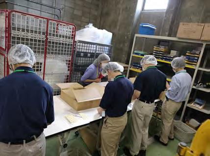 画像 東京都立港特別支援学校との パートナーシップ実習の様子