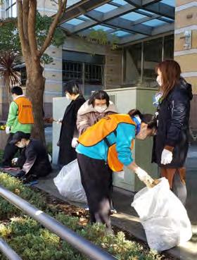 画像 大崎駅周辺での花壇整備等のボランティア活動