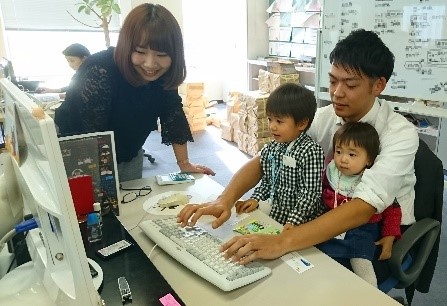 画像 仕事参観日の様子