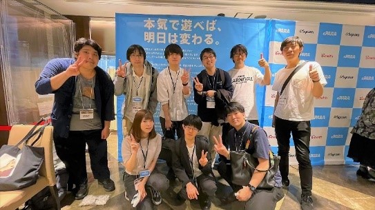 画像 eスポーツ部とグループ企業の混合チーム