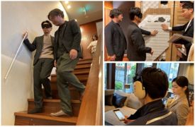 画像　UDサービス実習の様子