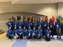 画像　東京2025デフリンピックのボランティアに参加した社員たち