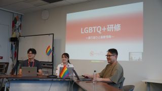 画像　研修では学びを深めるためスタッフ参加型のセッションなどを実施